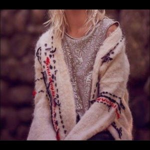 Free People Geneva alpaca Cardigan Sweater